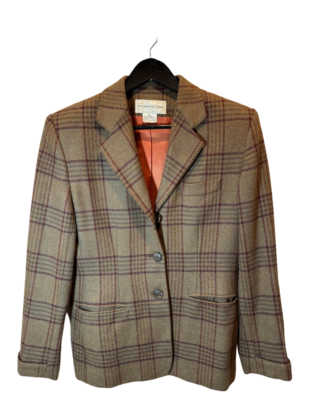 Foxhunt Plaid Blazer