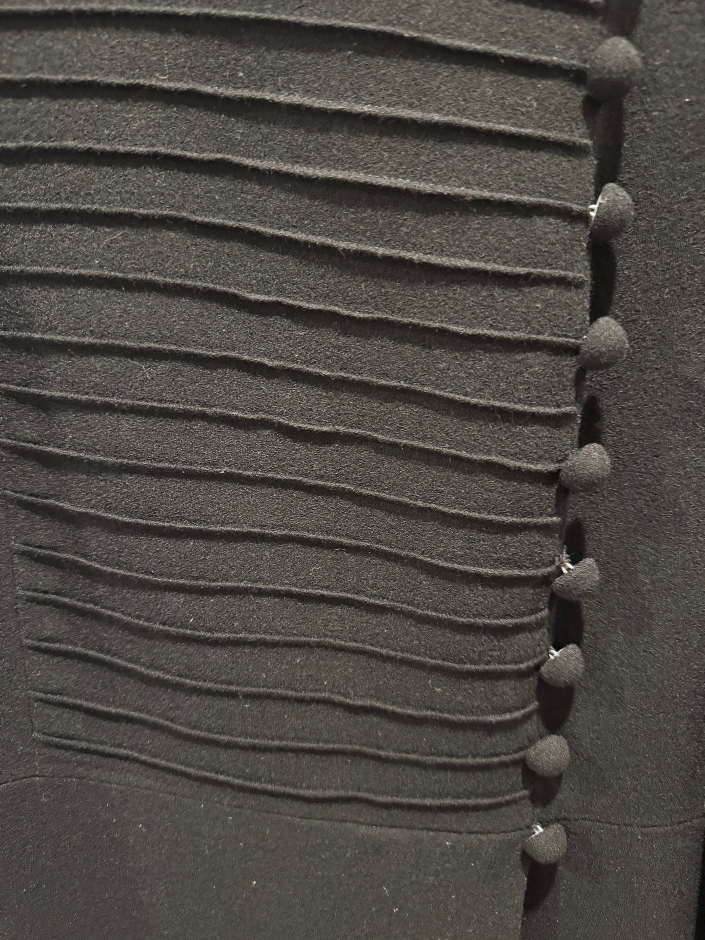 Jet Button Minidress
