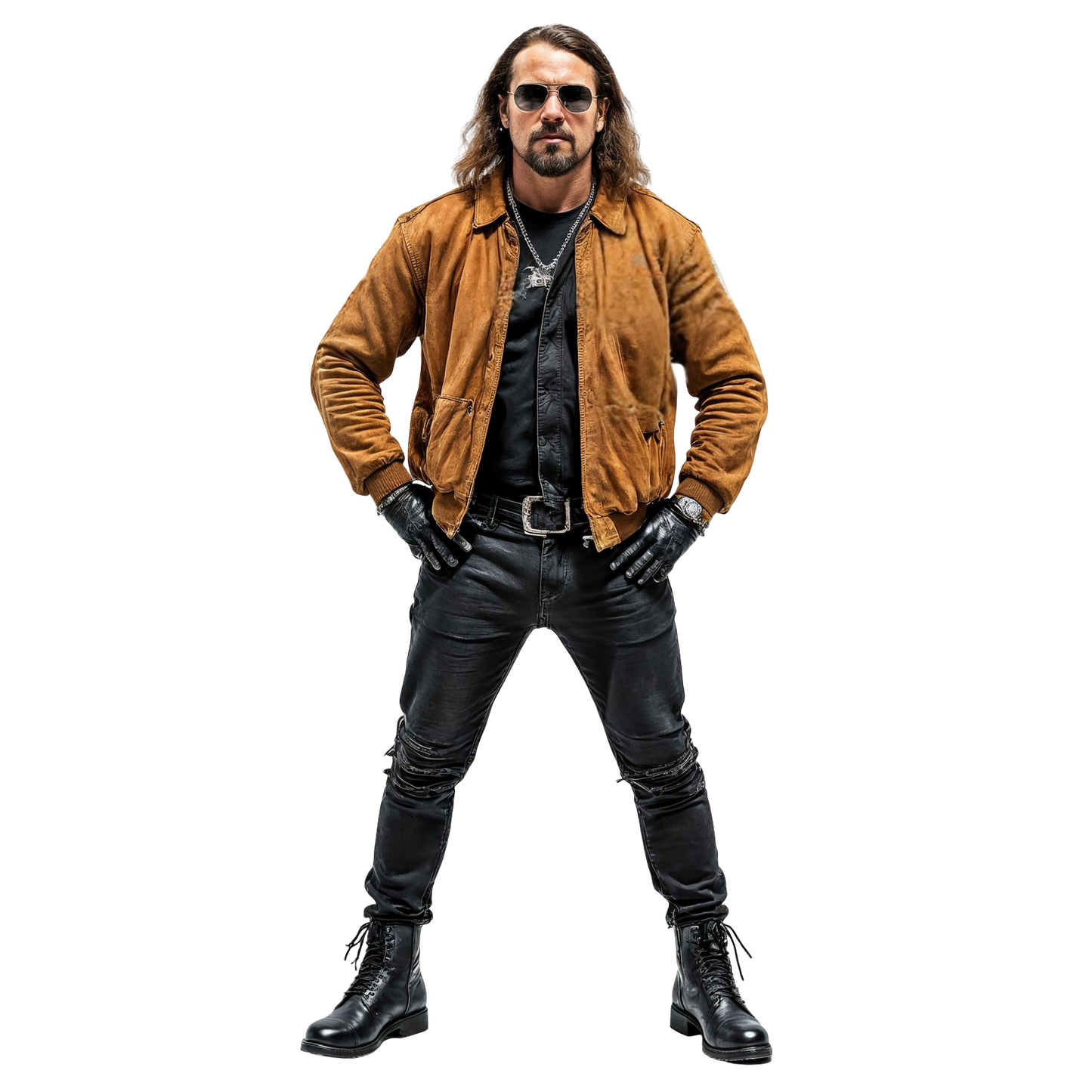 Riviera Suede Bomber