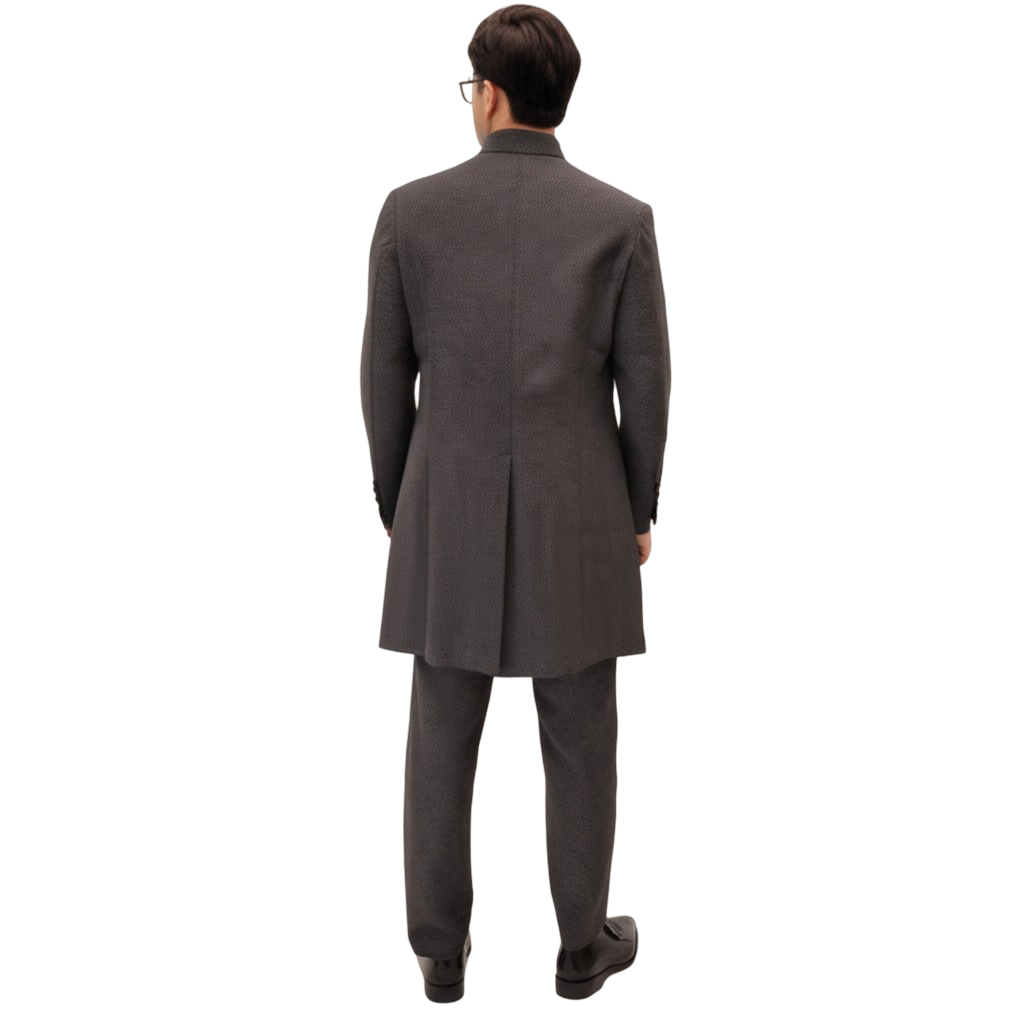 Continental Herringbone Coat