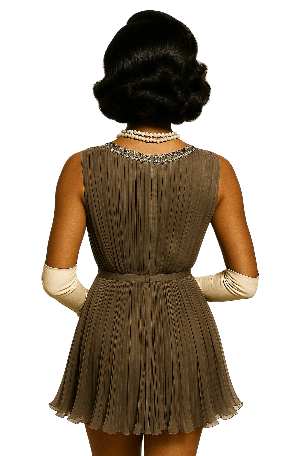 Paramount Chiffon Jewel Dress