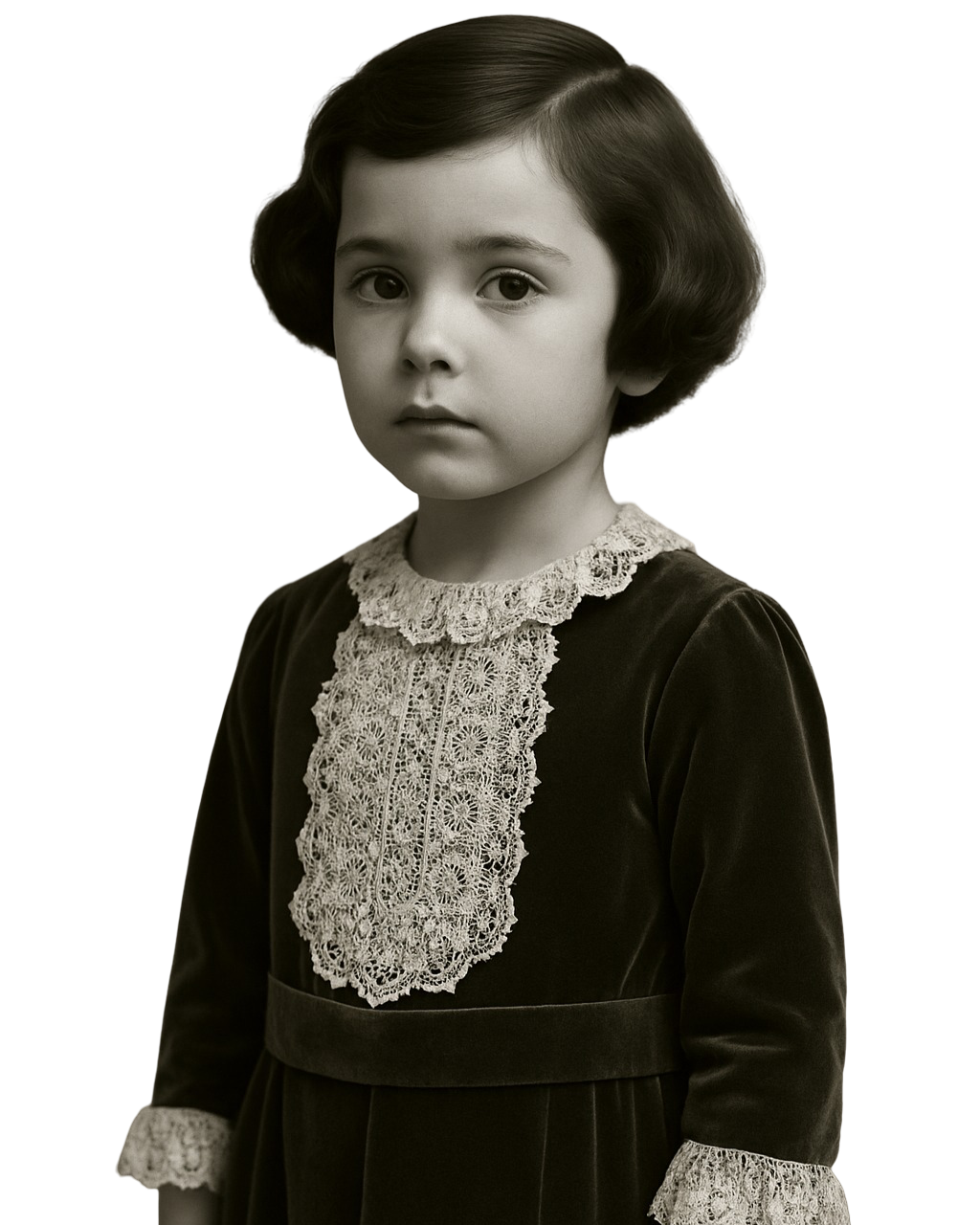 Fairchild Lace Collar Frock