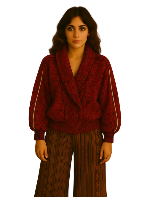 Atlas Ridge Knit Wrap