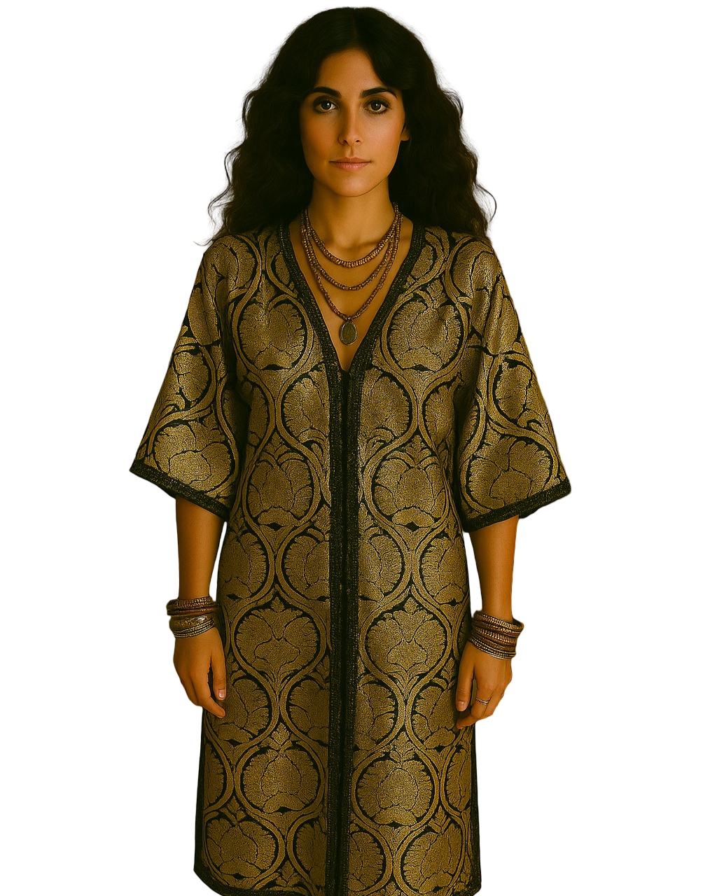 Golden Mirage Kimono