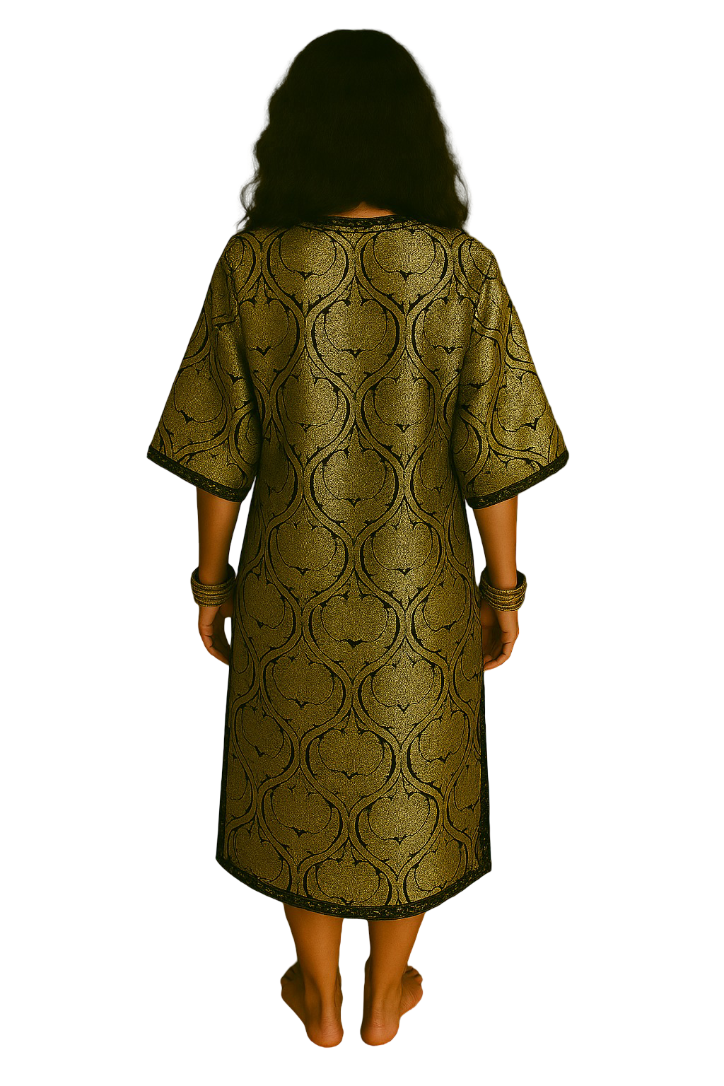 Golden Mirage Kimono