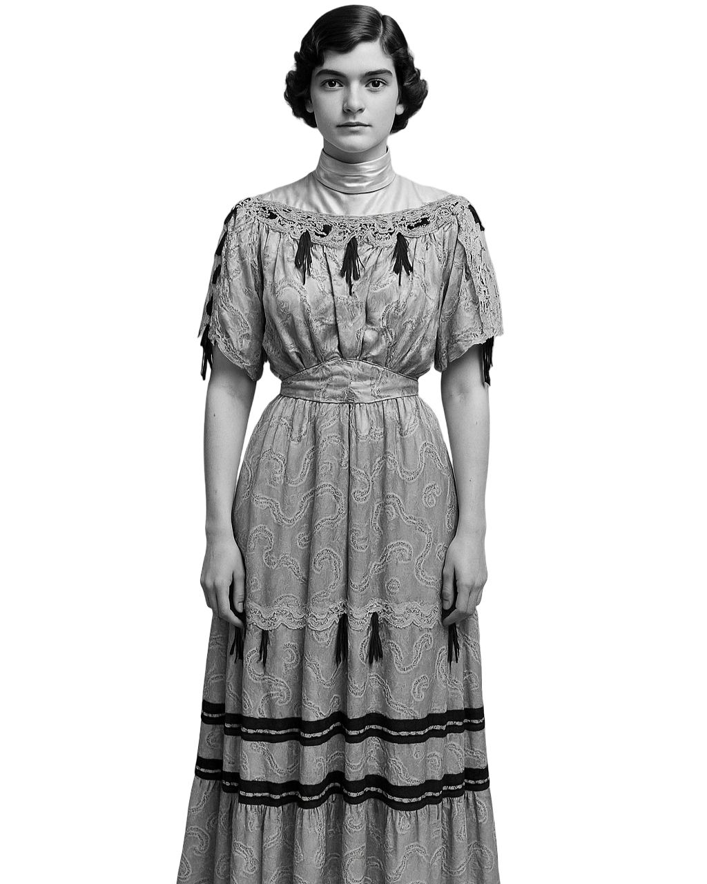Telegram Tassel Dress