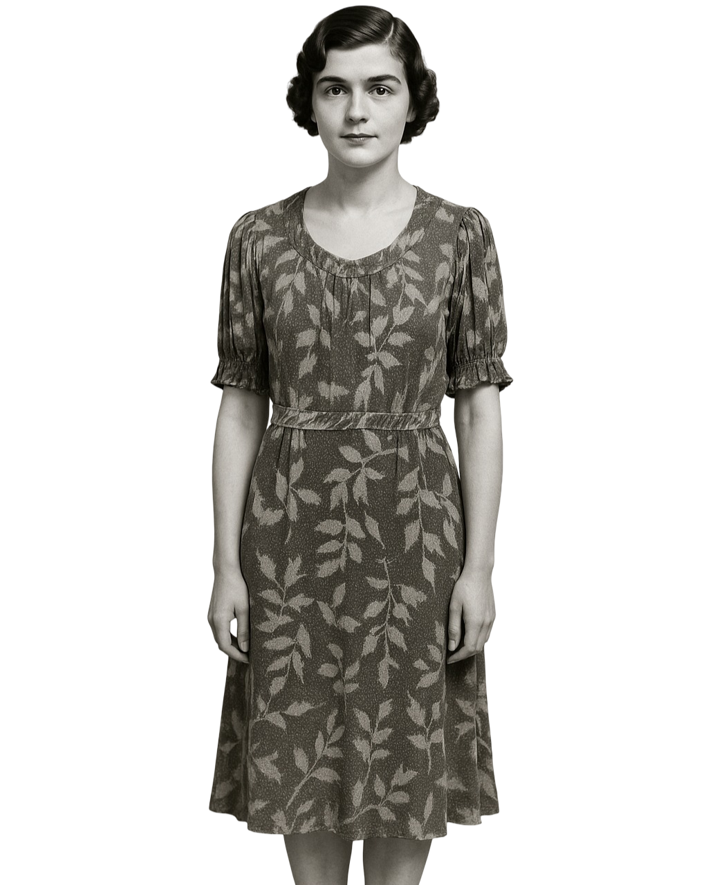 Hearthshade Leaf Dress