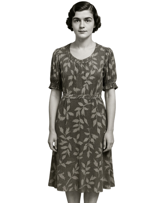 Hearthshade Leaf Dress
