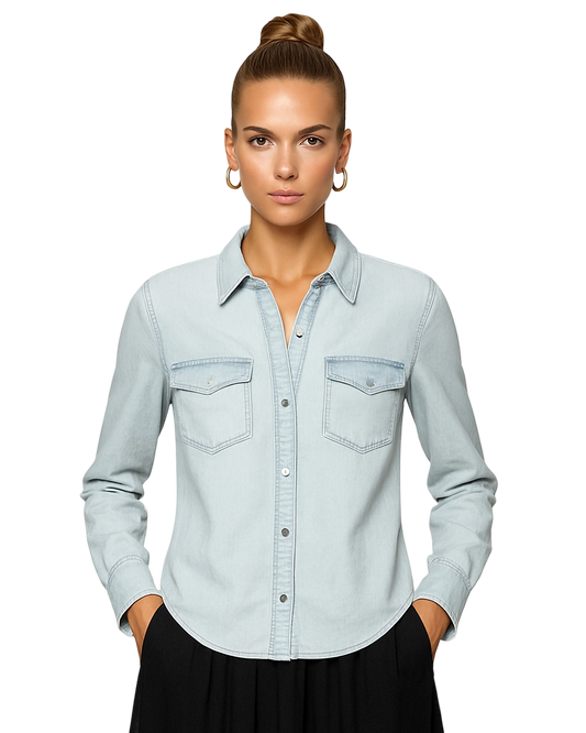 Bleu d’Atelier Snap Shirt