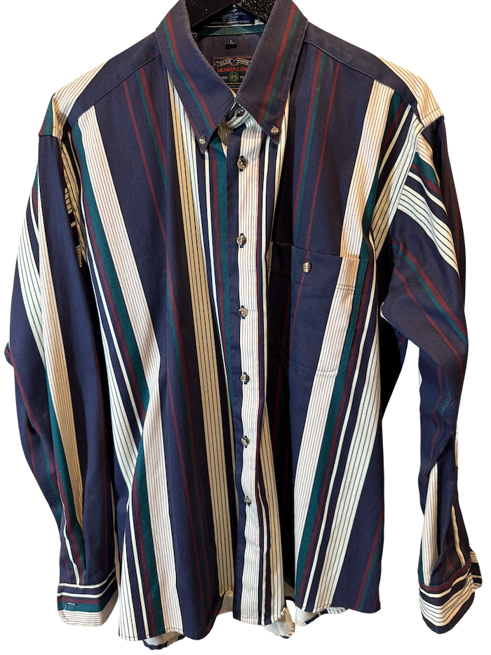 Studio Stripe Button-Up