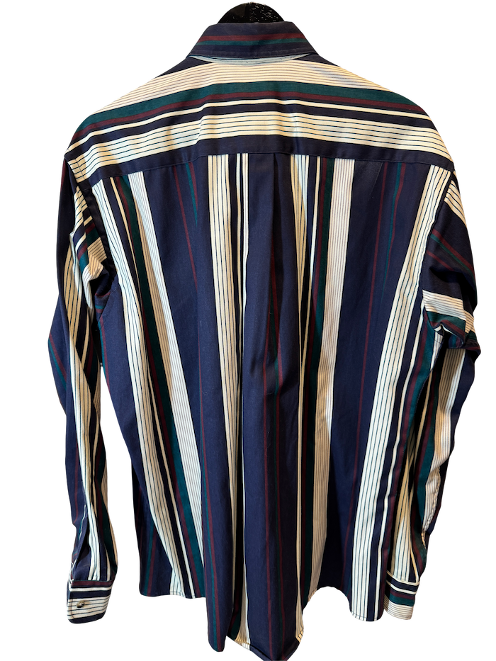 Studio Stripe Button-Up