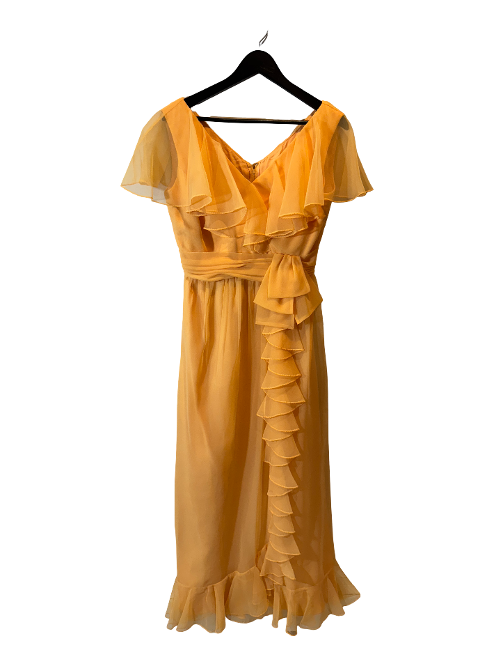 Saffron Mirage Gown