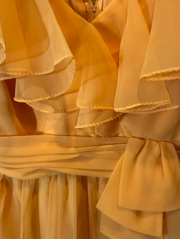 Saffron Mirage Gown