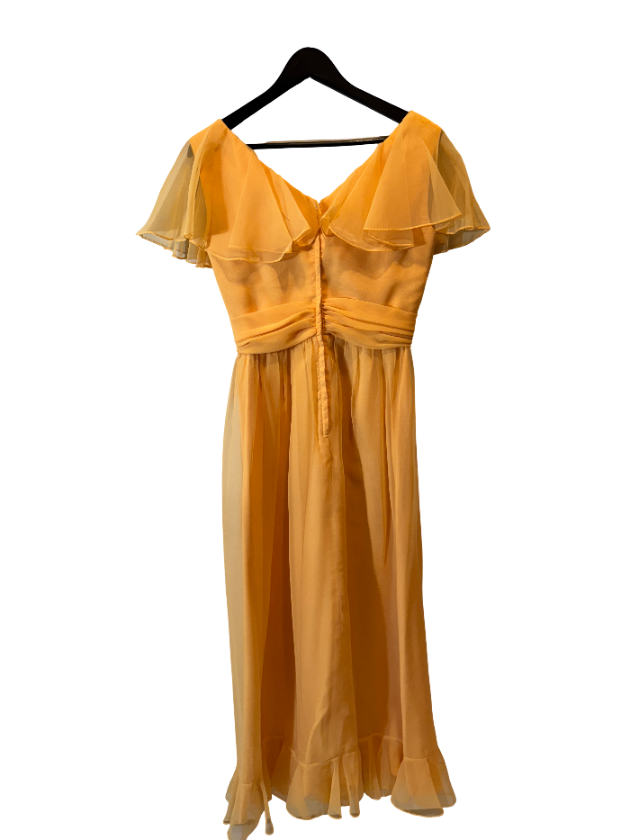Saffron Mirage Gown