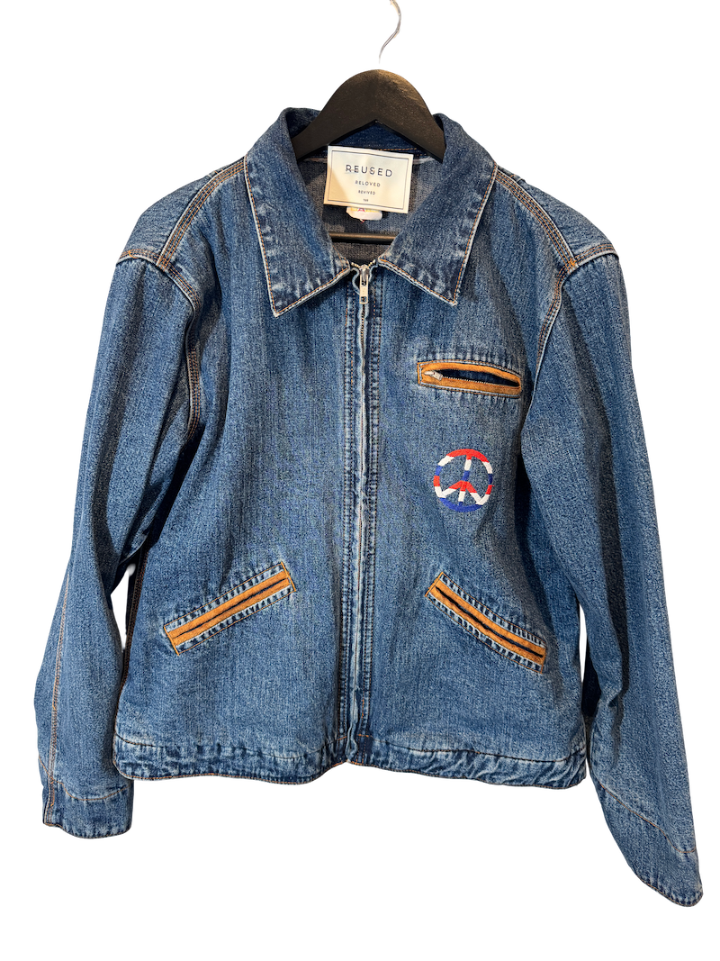 Patchpeace Denim Bomber