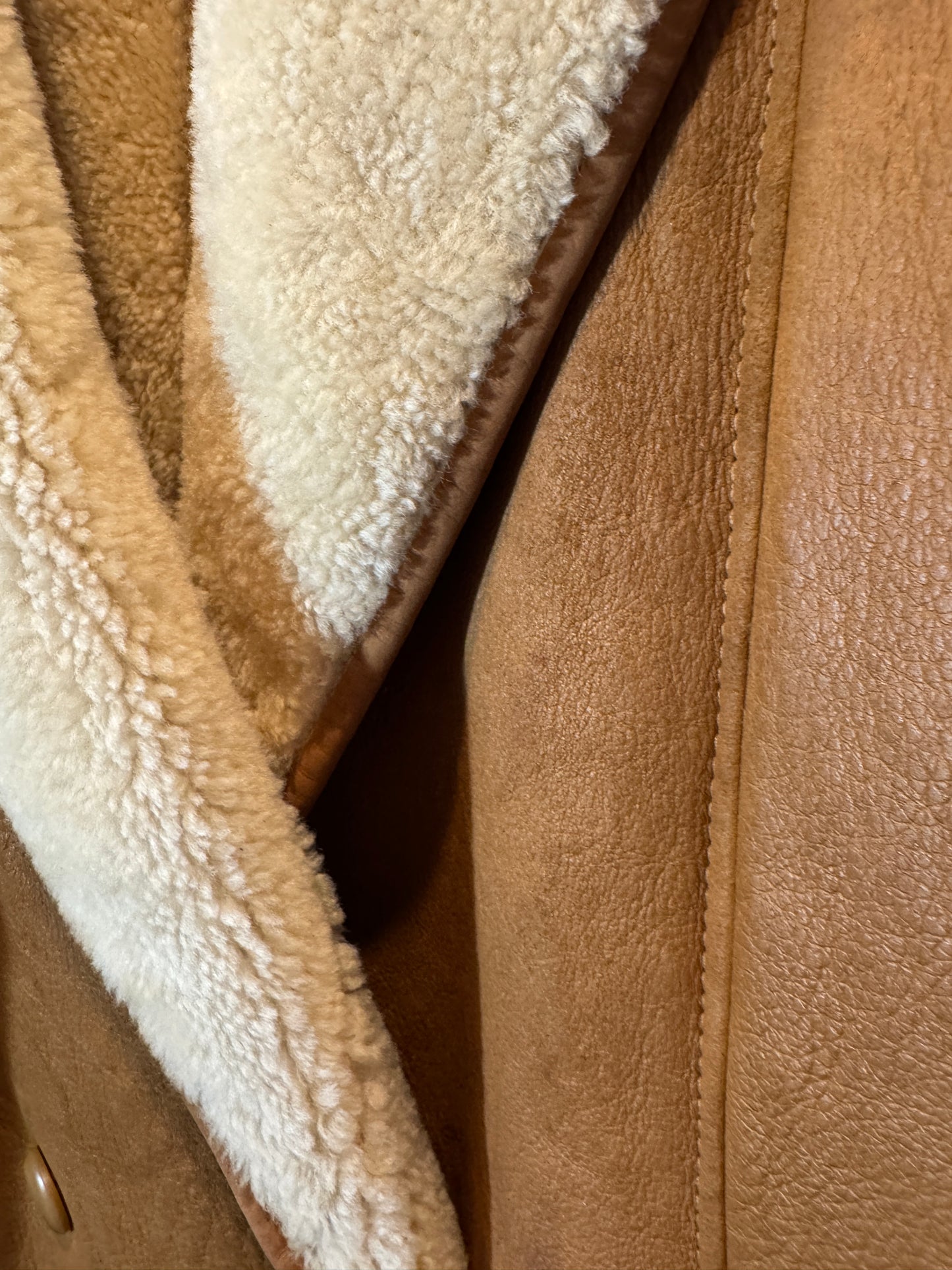 Cortina Shearling Wrap coat