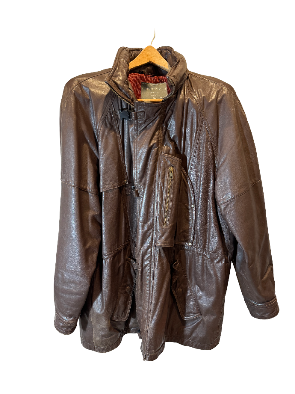 Backlot Raid Leather Parka