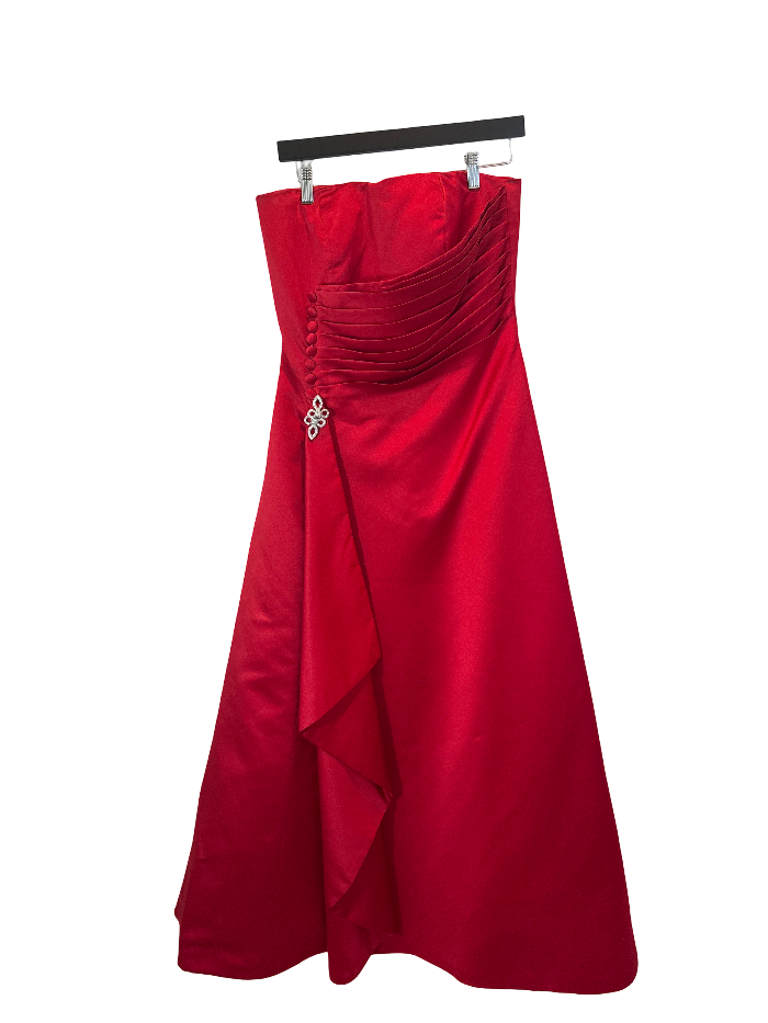 Red ballroom Dress
