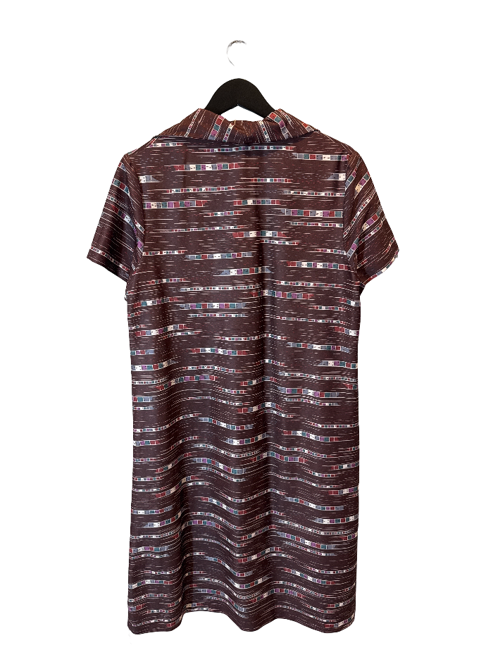 Checkerboard Sunday Zip Dress