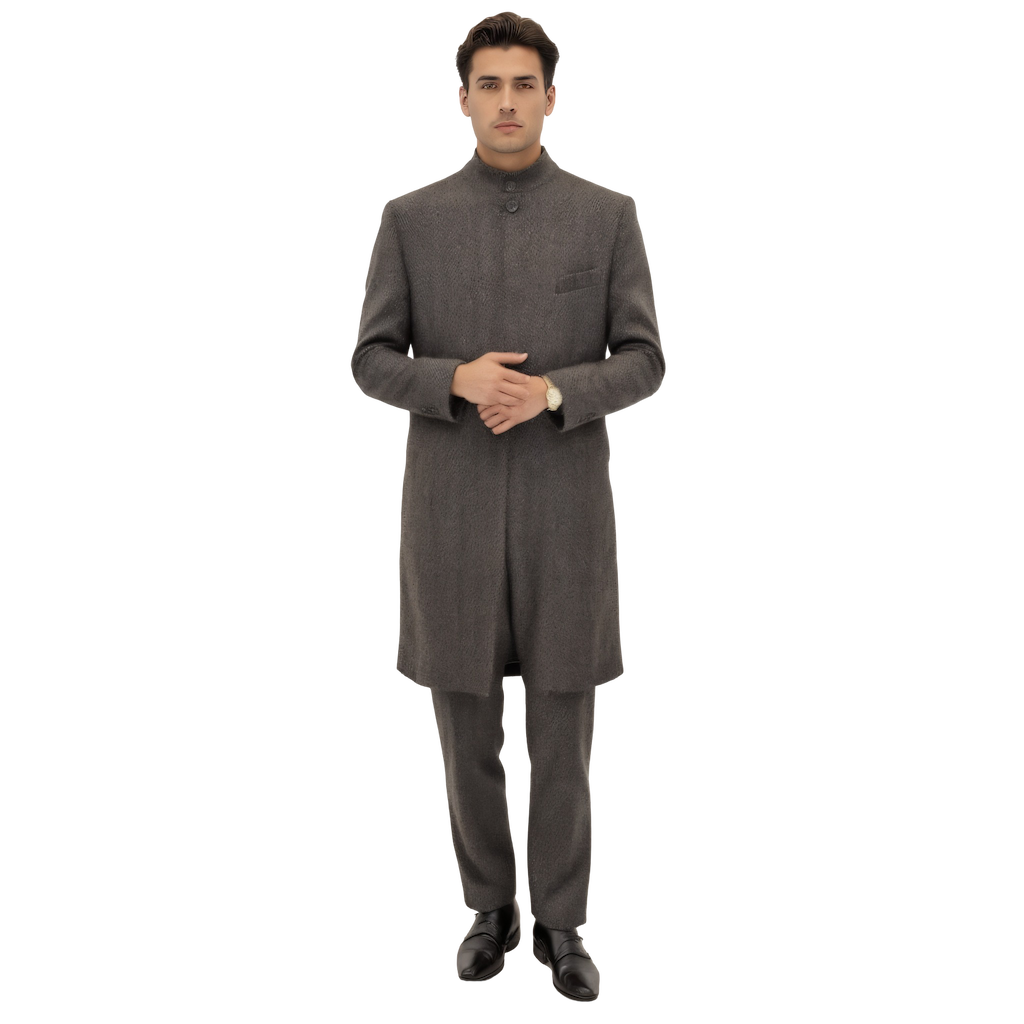 Continental Herringbone Coat
