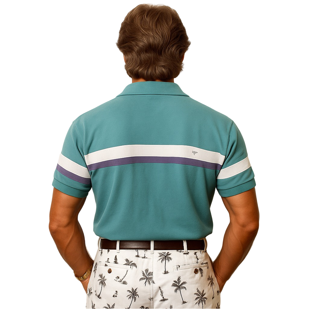 Courmayeur Stripe polo