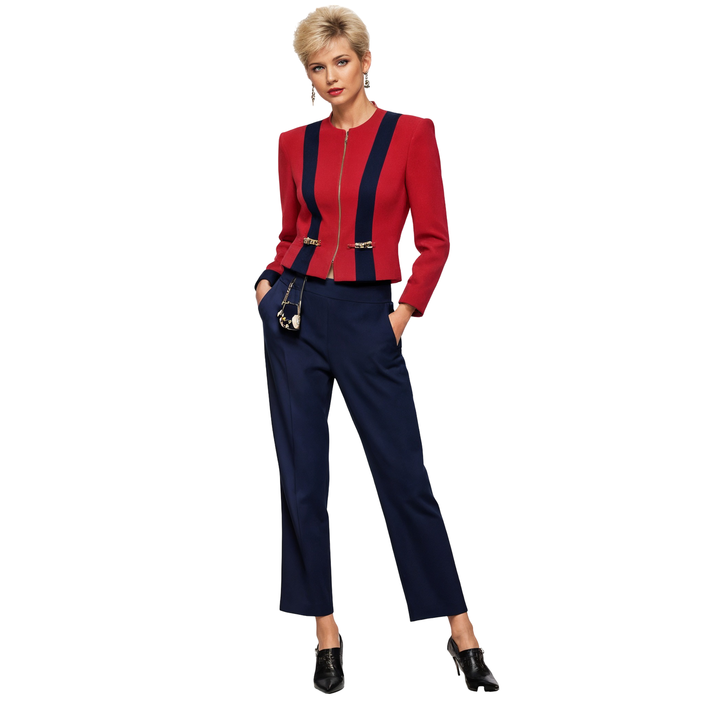 Red bar suit