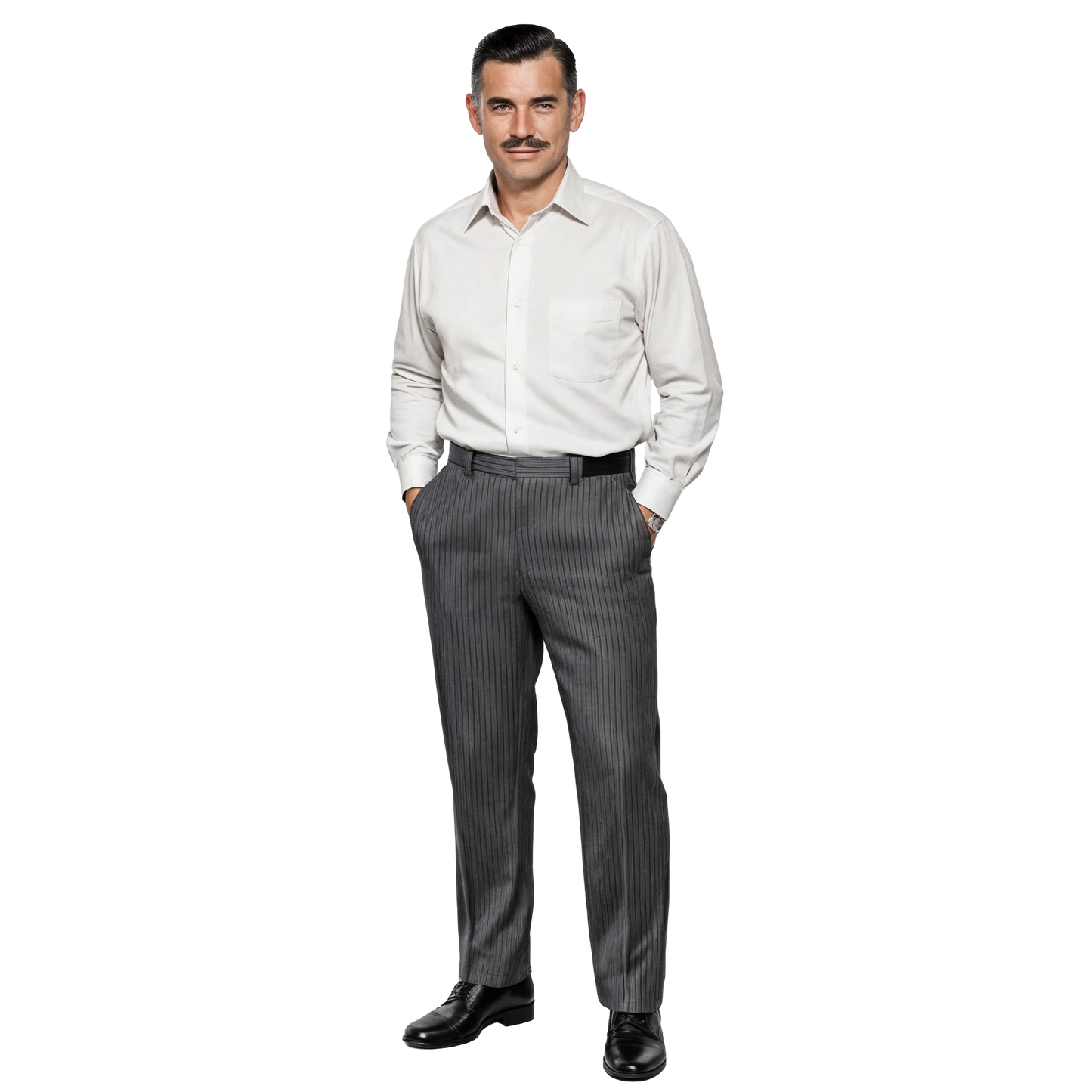 The Tabac Stripped Pants