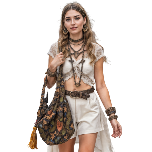 Desert Bloom Tapestry Bag