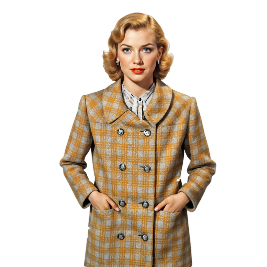 Sunday Supper Plaid Coat