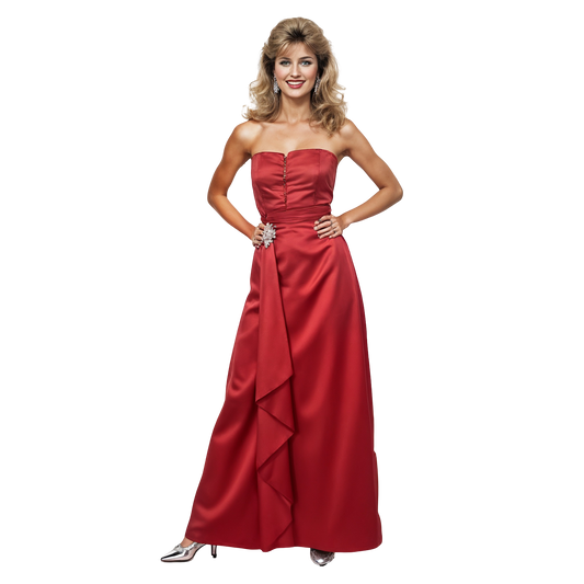 Red ballroom Dress