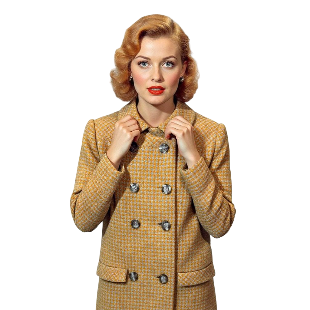 Sunday Supper Plaid Coat
